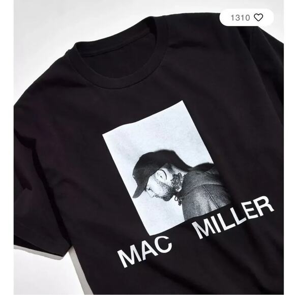 Mac Miller Portrait Tee, Size Medium, New with Tag Sold Out Online - Picture 4 of 8